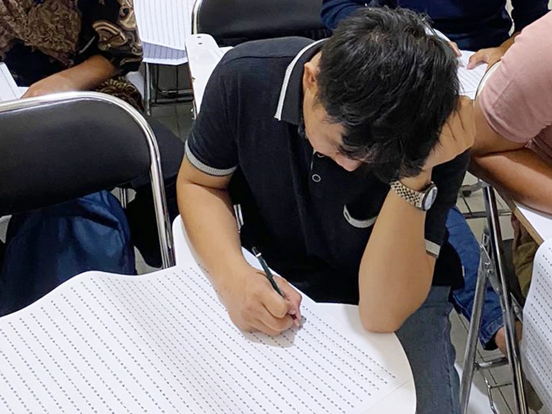 Kegiatan Belajar di Kelas Patriot Muda